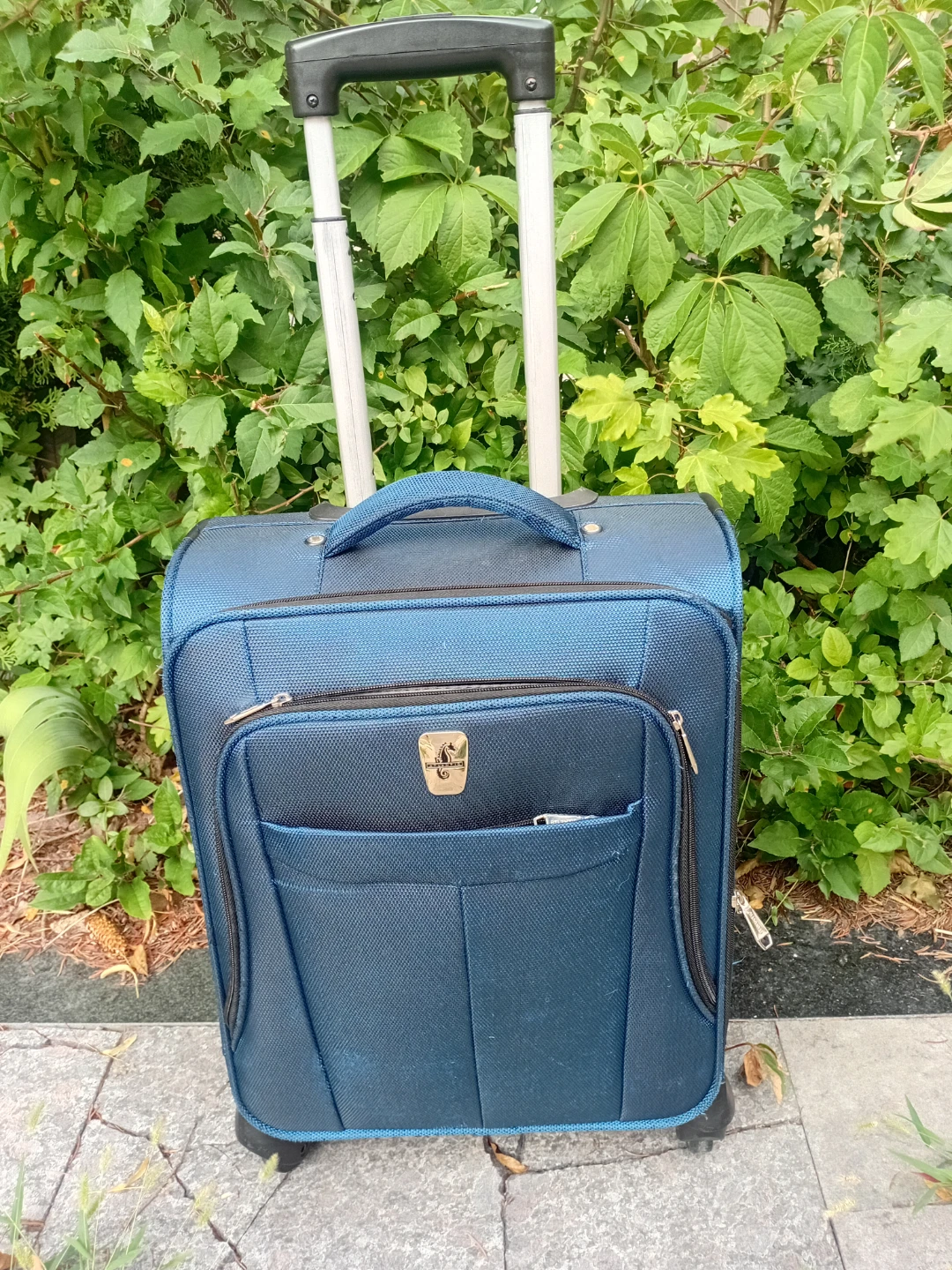 Delsey Blue Rolling Luggage - photo 3