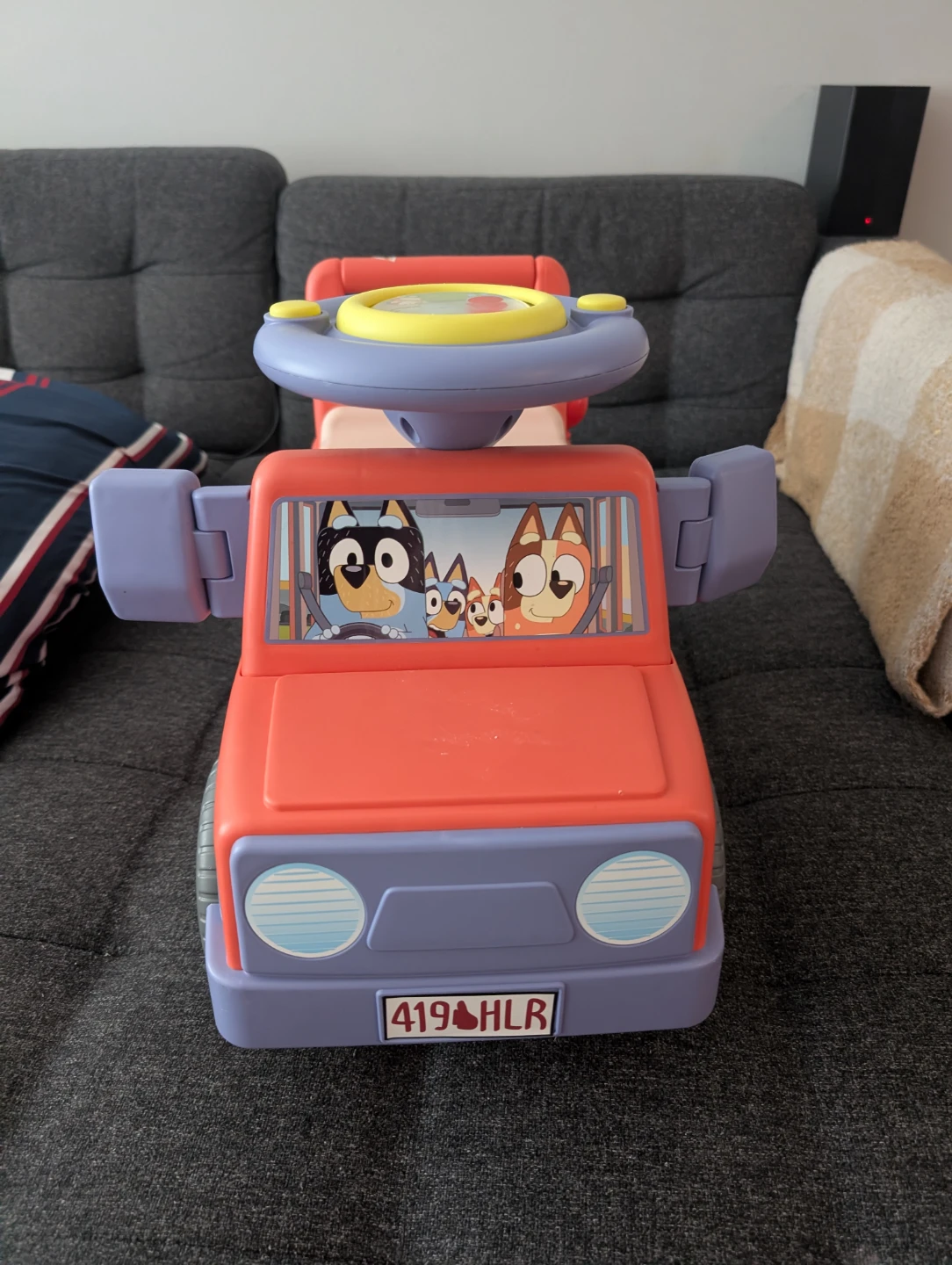 Bluey Ride-On Toy Car