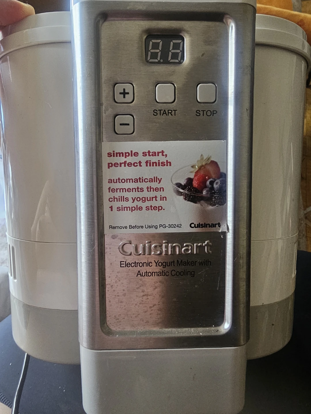 Cuisinart Electronic Yogurt Maker with Automatic Cooling
