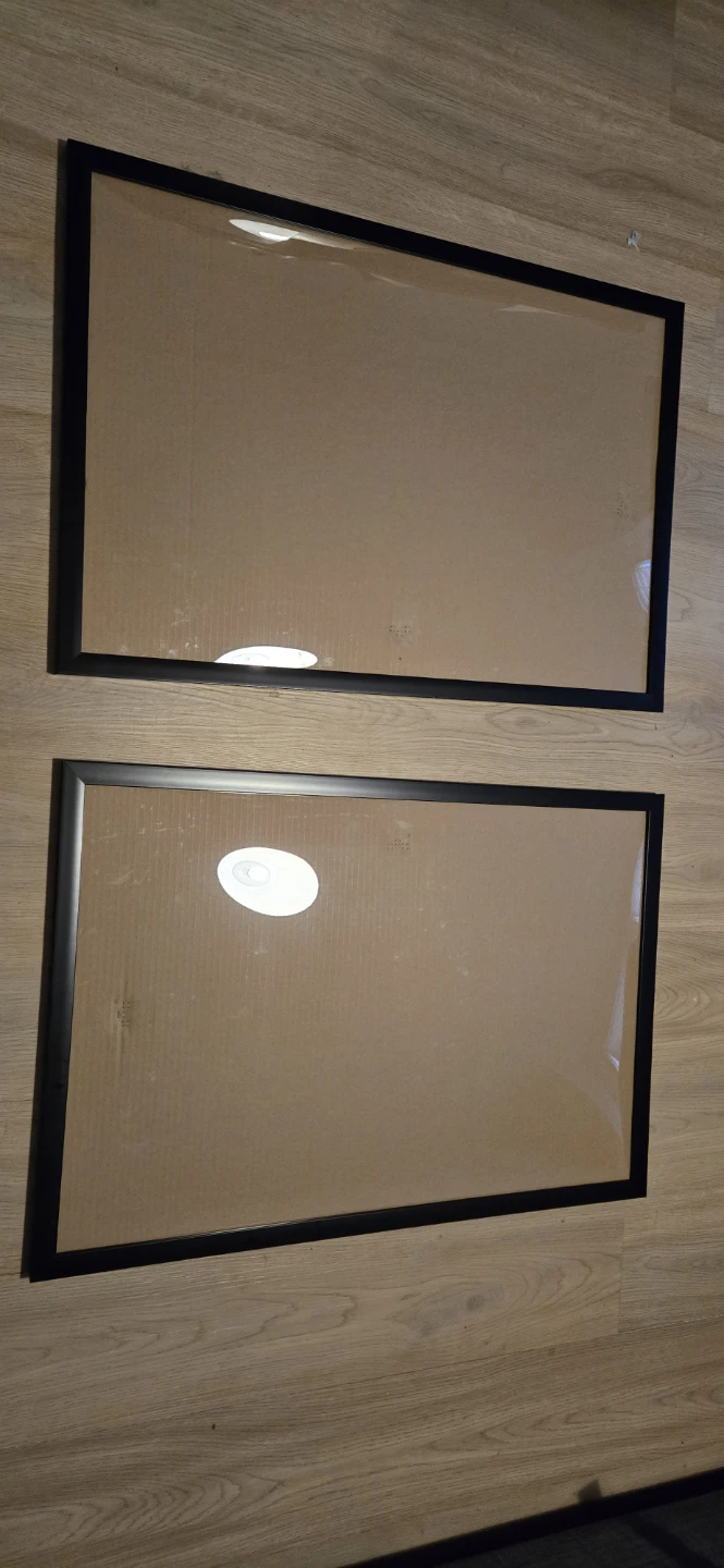 Black Picture Frames - Set of 2