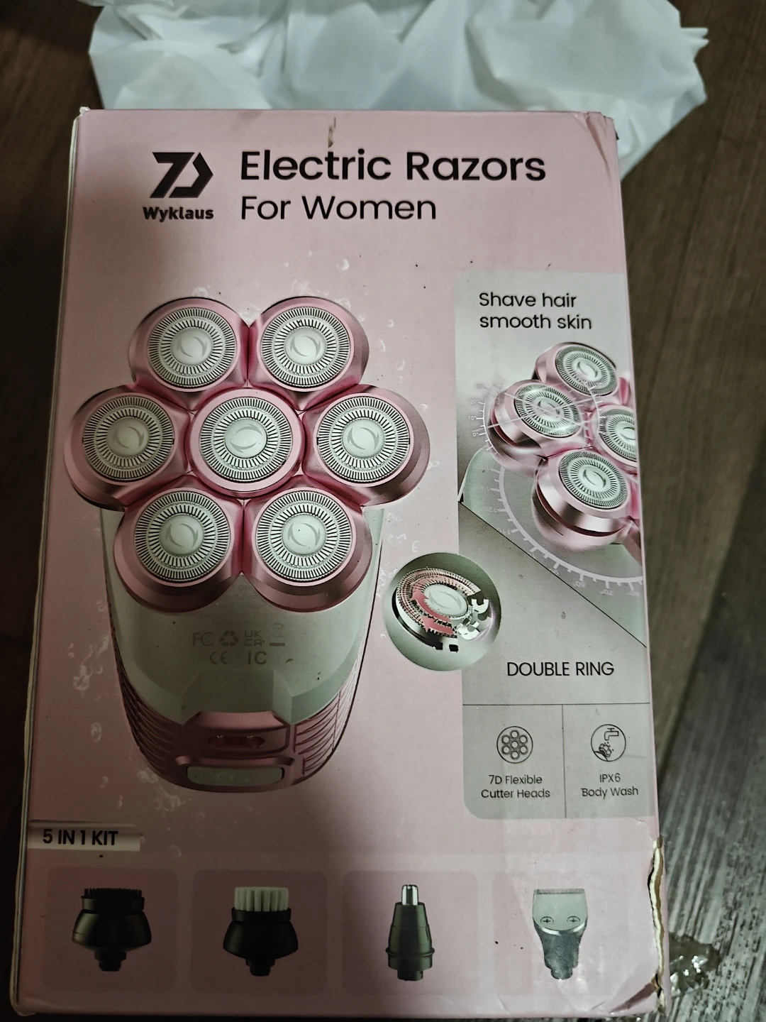Wyklaus Electric Razor for Women