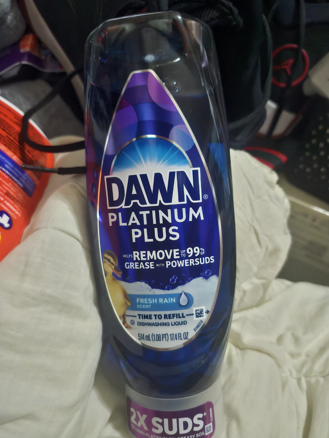 Dawn Platinum Plus Dishwashing Liquid  17.4 FL OZ