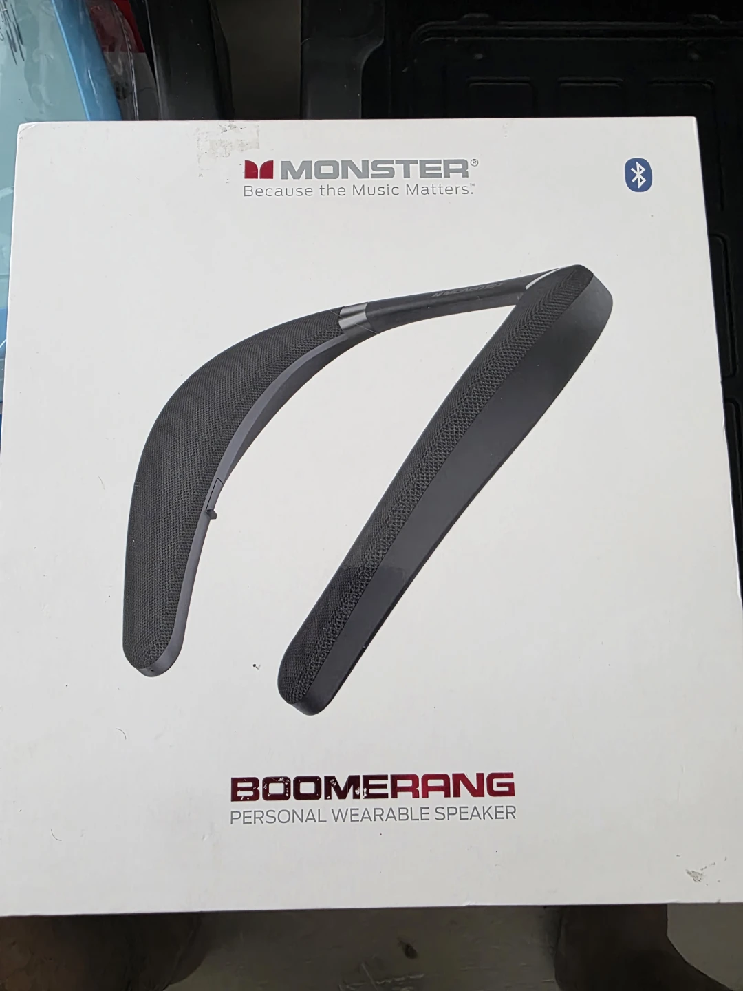 Monster Boomerang Personal Wearable Speaker