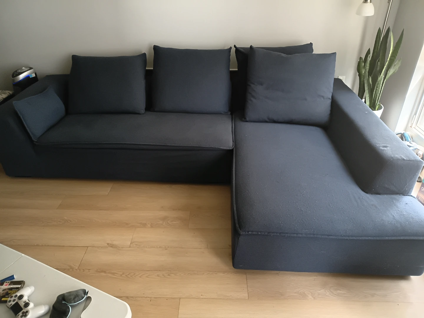Dark Blue Sectional Sofa