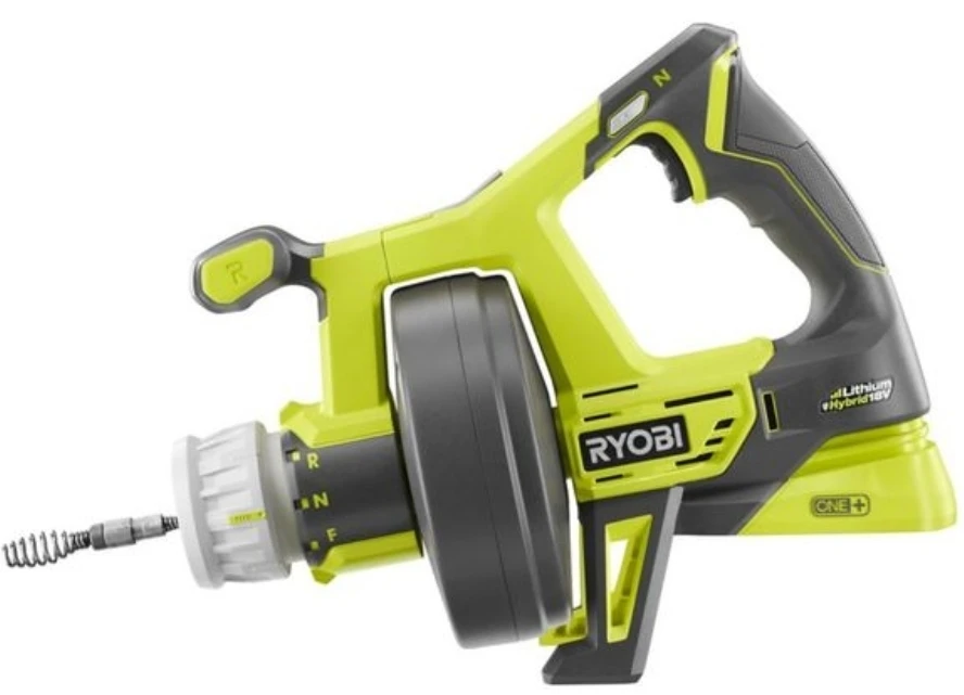 Ryobi ONE+ 18V Hybrid Drain Auger P4002 Dual Power
