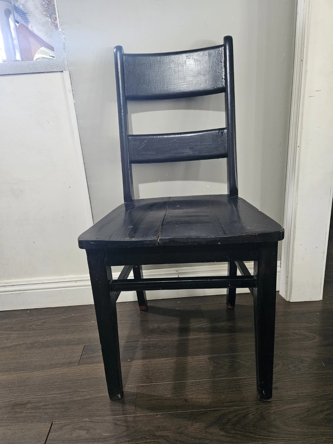 Black Wooden Chair