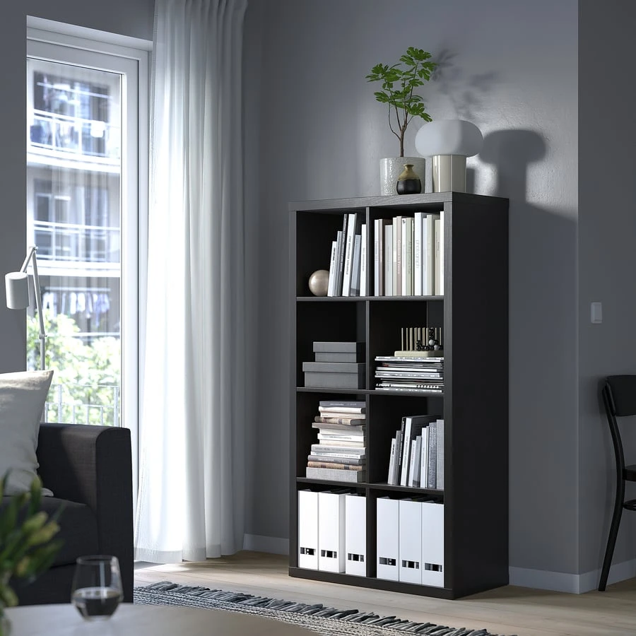 IKEA KALLAX Shelf Unit - Black - photo 5