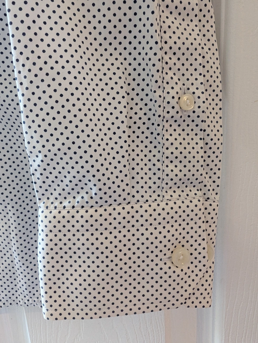 Eton Slim Fit Dress Shirt – Polka Dot – Men's 39 / 15.5 - photo 3