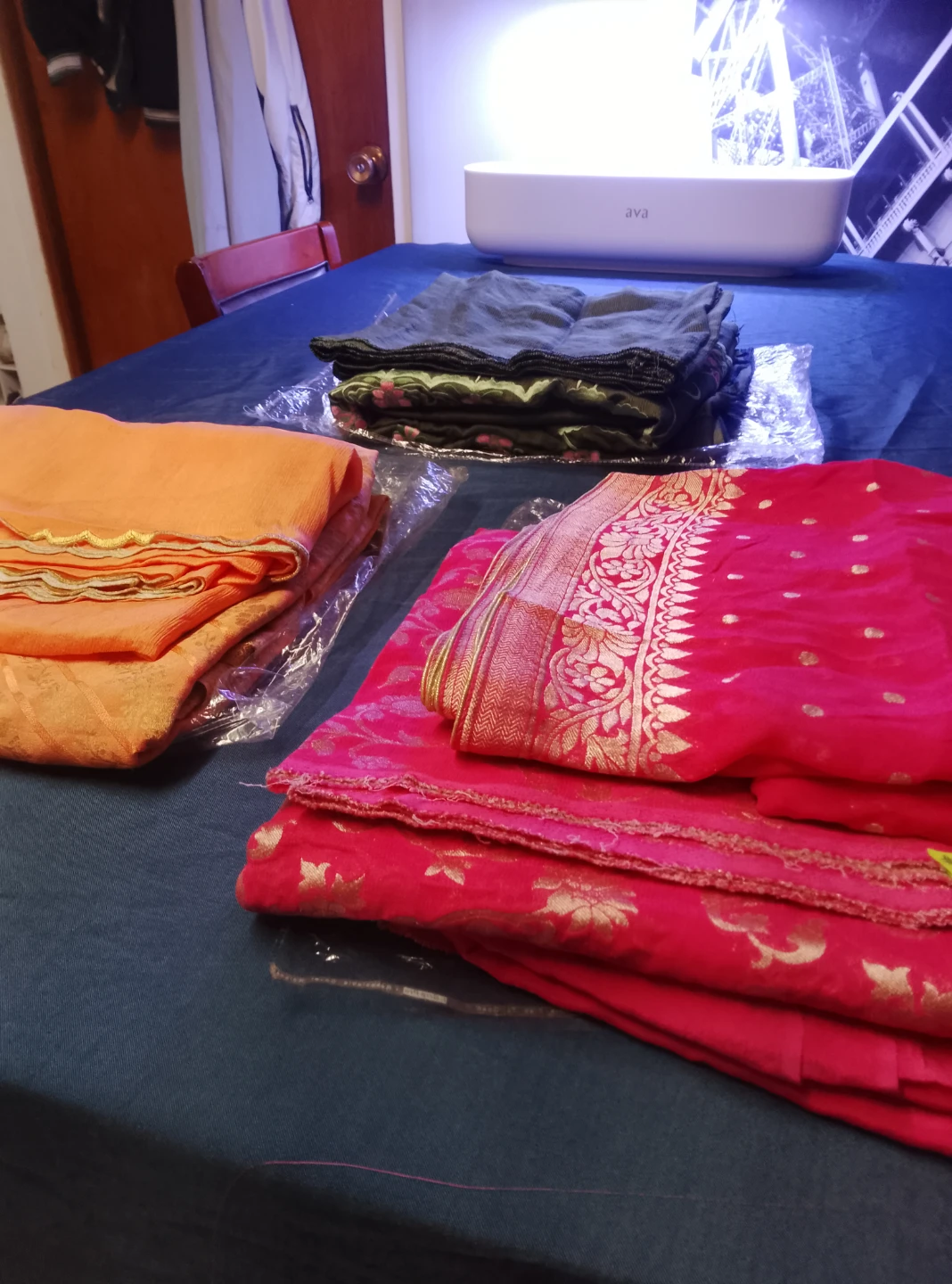 Banarasi Silk Suit and Pure Crape Fabric