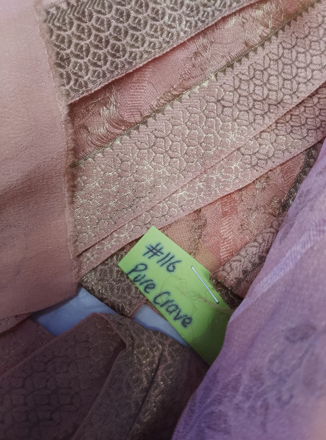 Banarasi Silk Suit and Pure Crape Fabric - photo 4