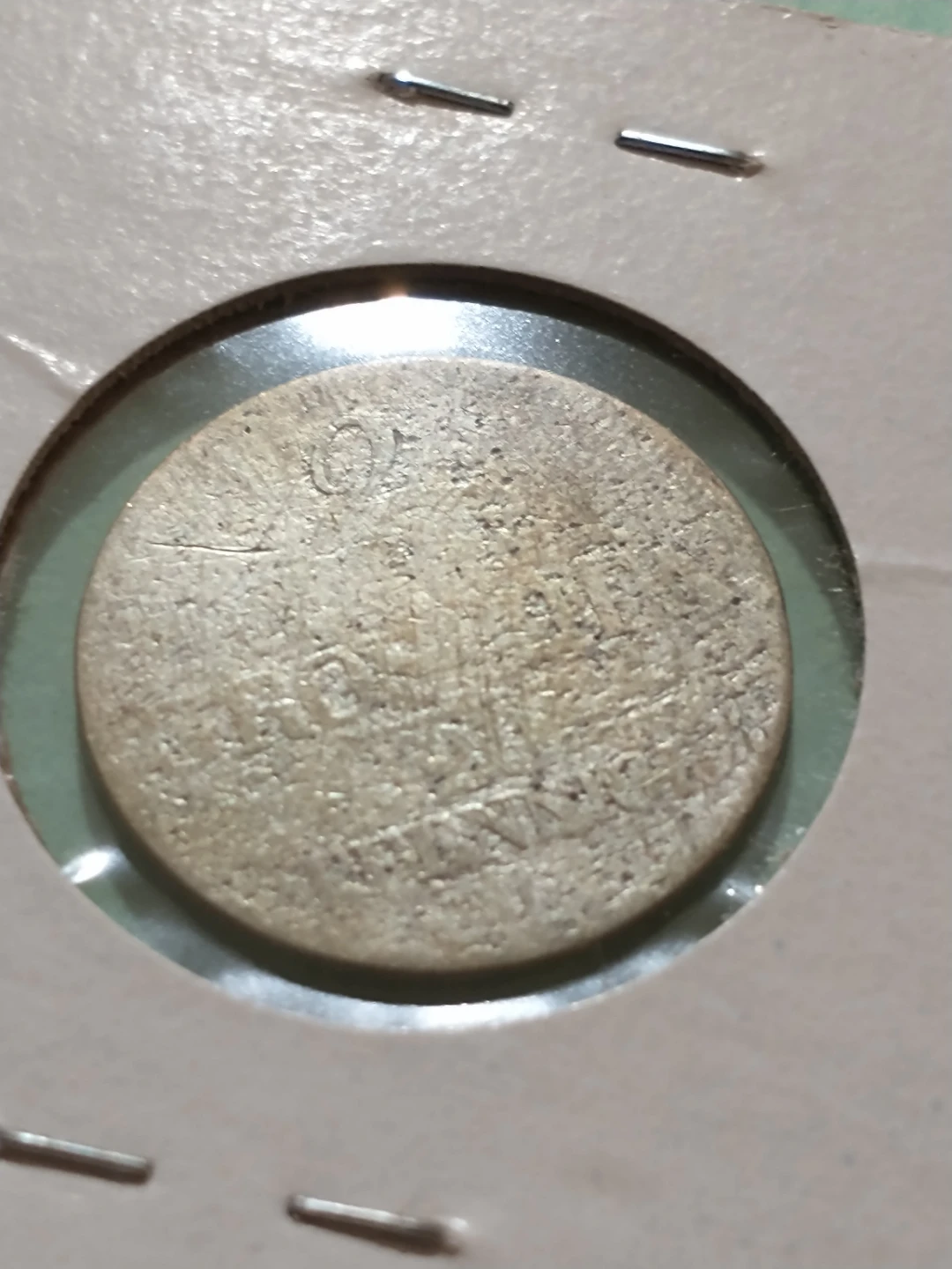 1842 German Saxony 2 Groschen Silver Coin - photo 5