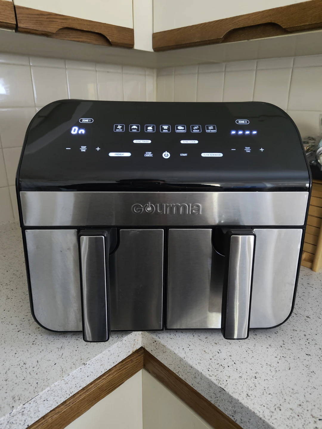 Gourmia Dual Basket Air Fryer