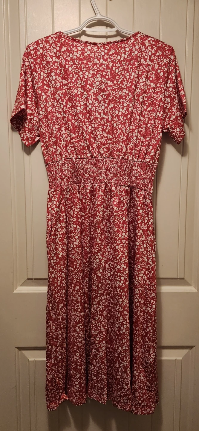 Reds Floral Print Maternity Dress - photo 3