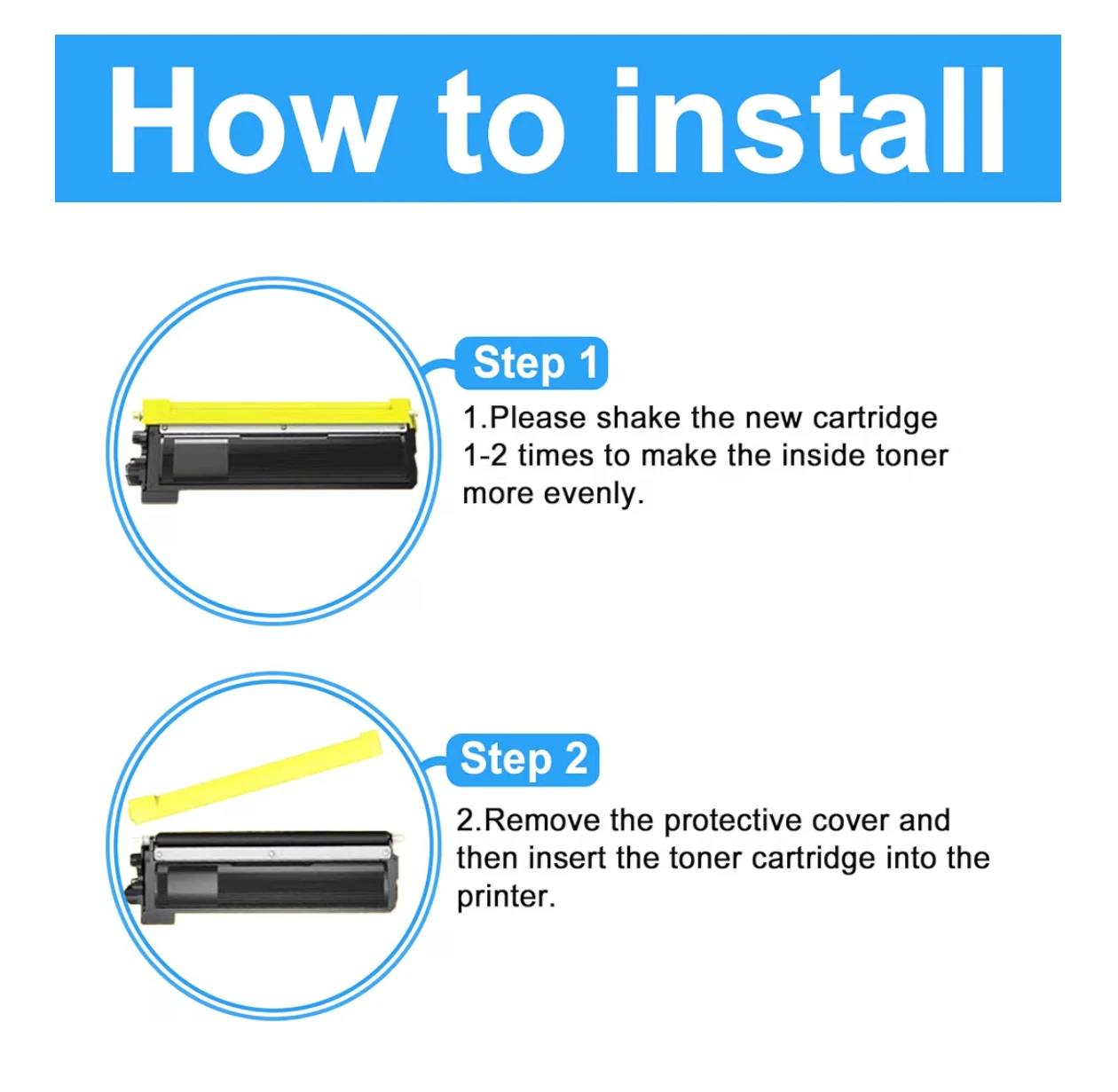 (Set of 3) LCL TN210 Toner Cartridges - photo 3