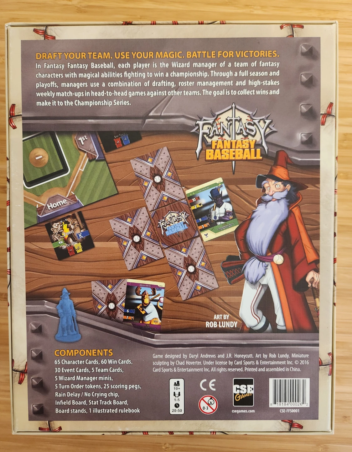 Fantasy Fantasy Baseball Board Game - photo 2