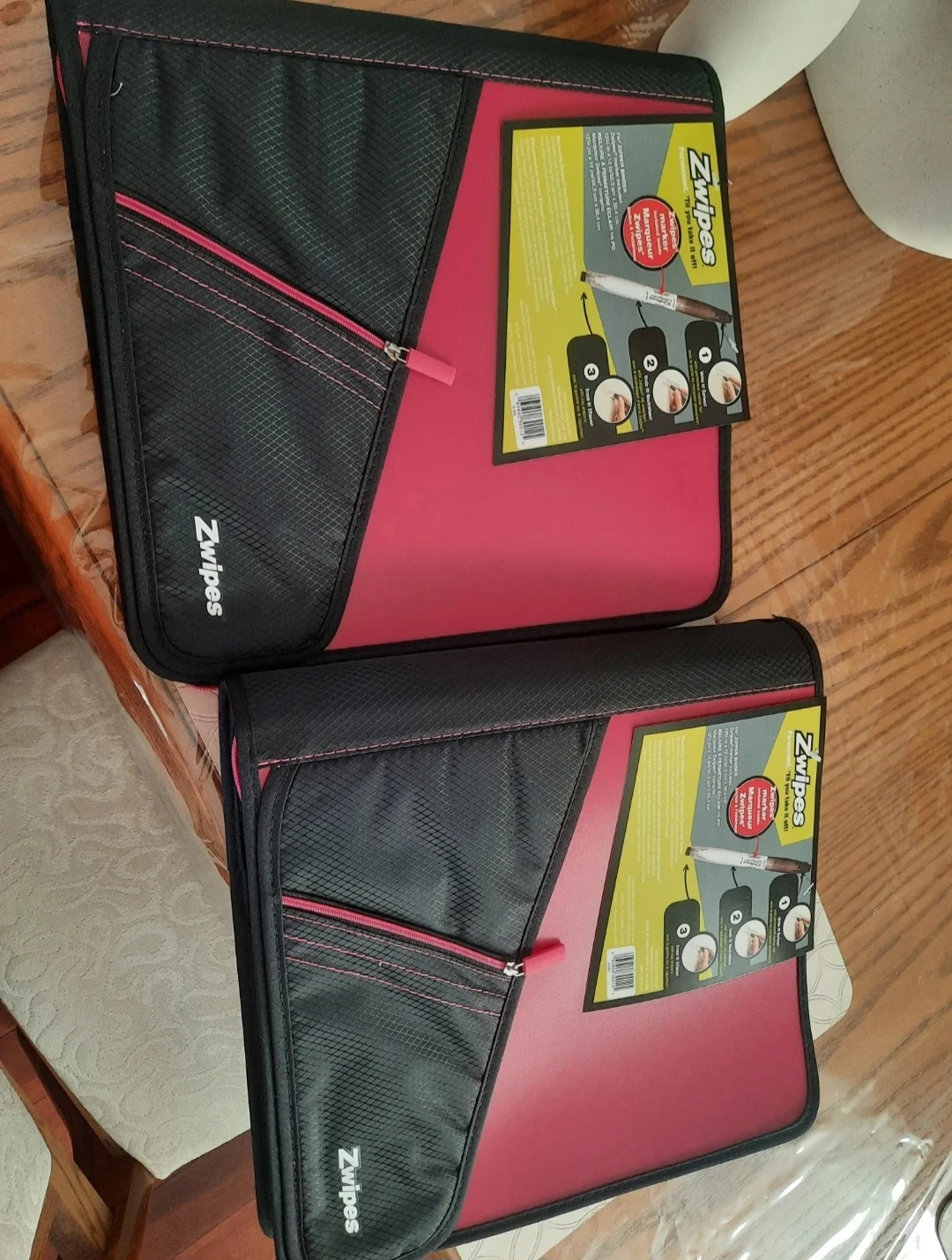 Zwipes Zipper Binder with Marker