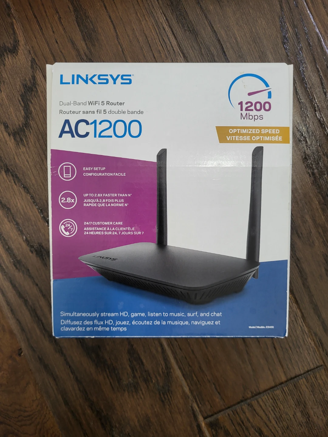 Linksys AC1200 Router