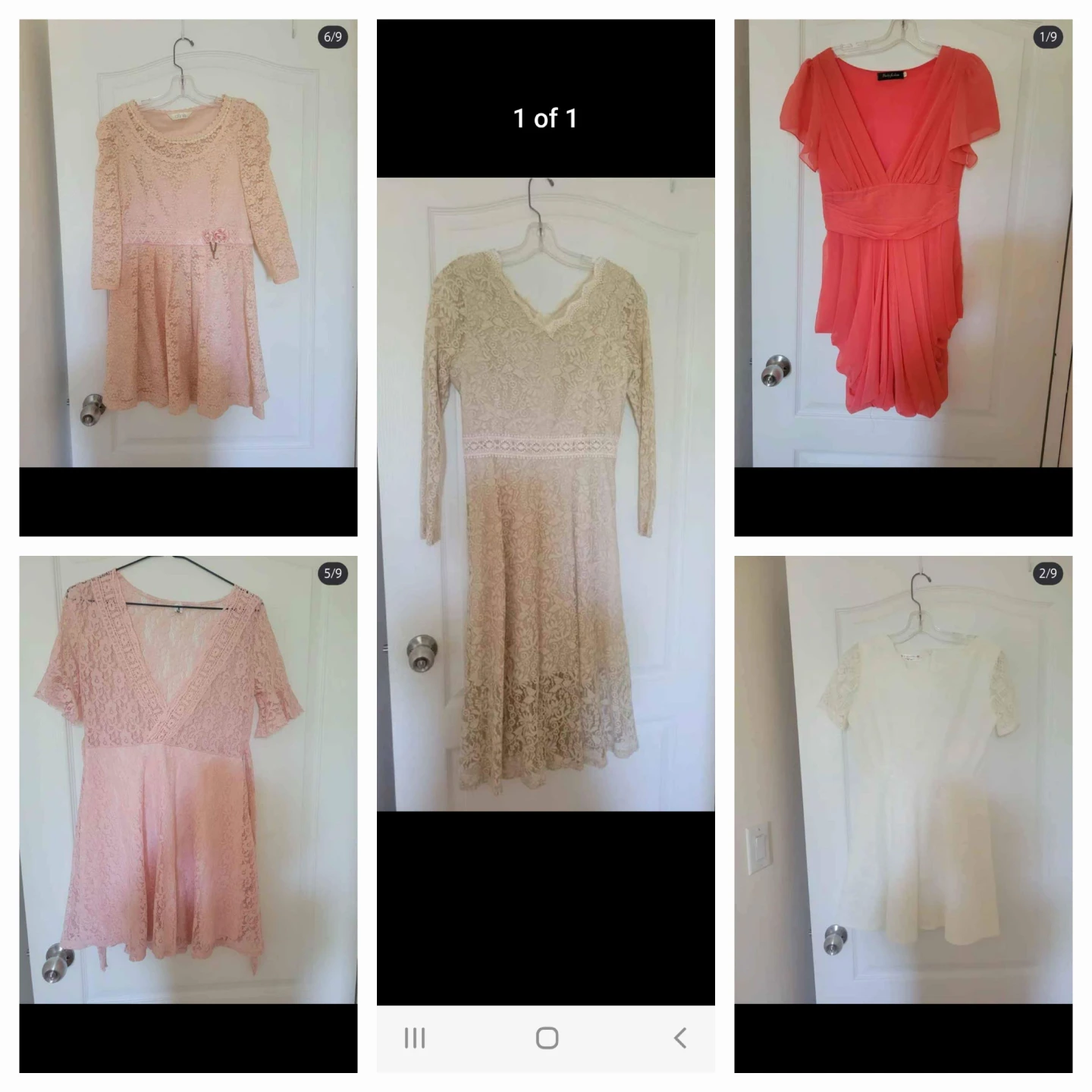 $5 each Lace Dresses - Various Styles and Colours