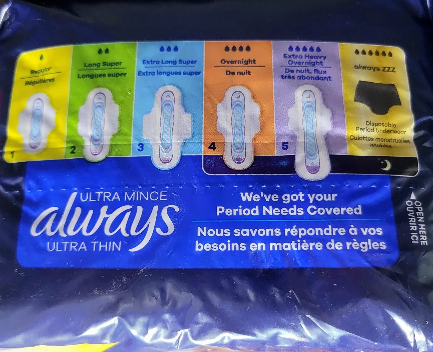 Always Ultra Thin Pads Size 5 Extra Heavy Overnight - photo 3