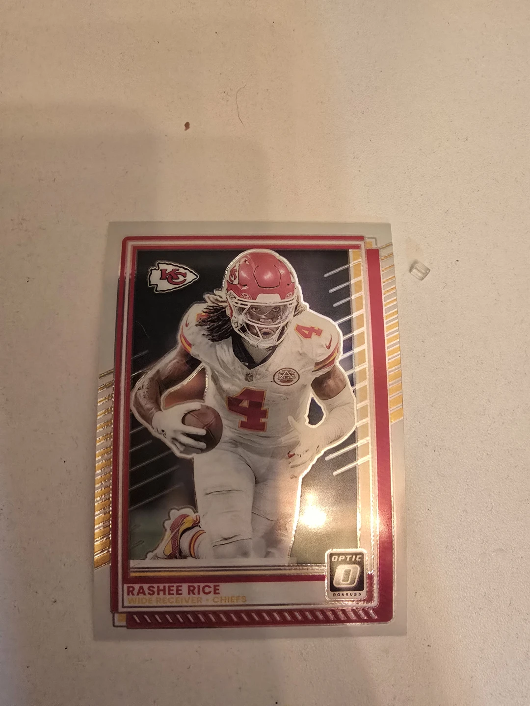 2023 Panini Donruss Optic Rashee Rice Kansas City Chiefs