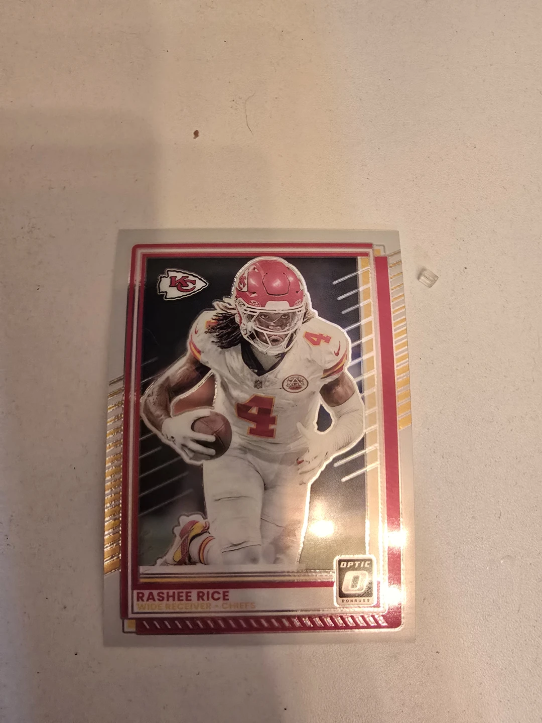 2023 Panini Donruss Optic Rashee Rice Kansas City Chiefs - photo 2