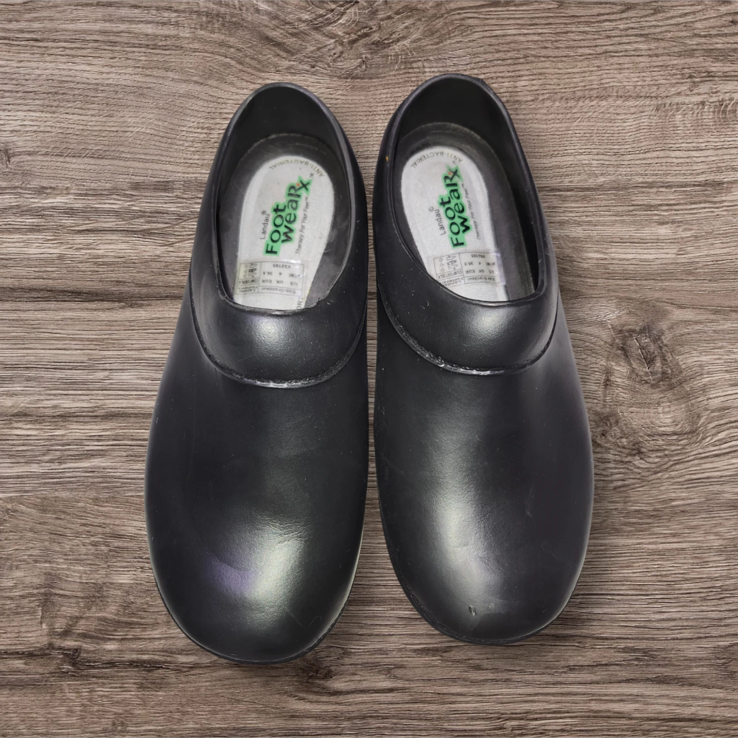 Landau FootwearRX Clogs Black Size W7/M5