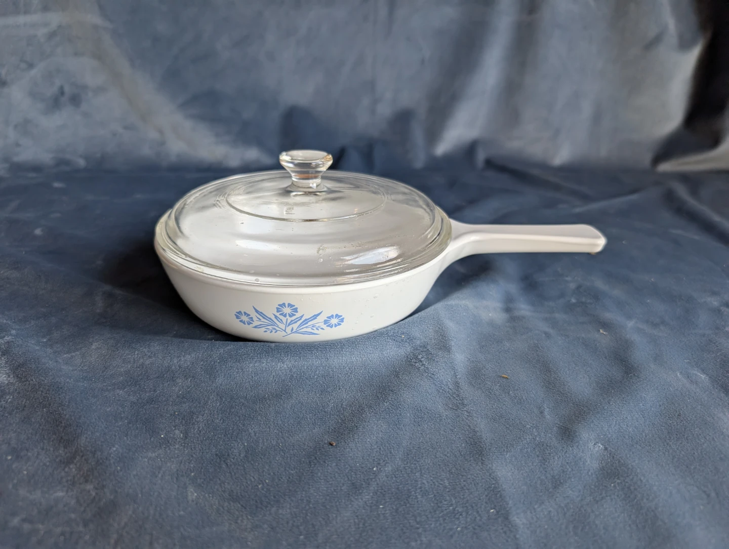 CorningWare Blue Floral Saucepan with Lid
