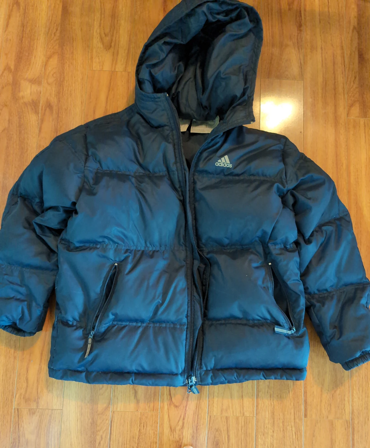 Blue Adidas winter jacket