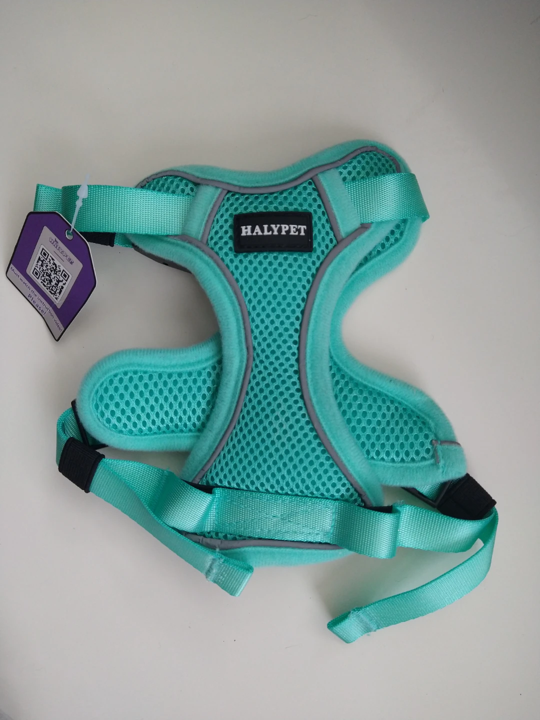 HALYPET Dog Harness - Teal, Size S - photo 4