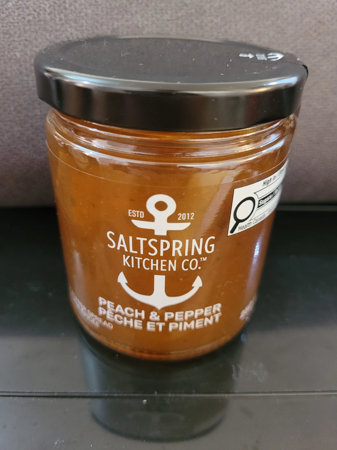 Saltspring Kitchen Co. Peach & Pepper Spread