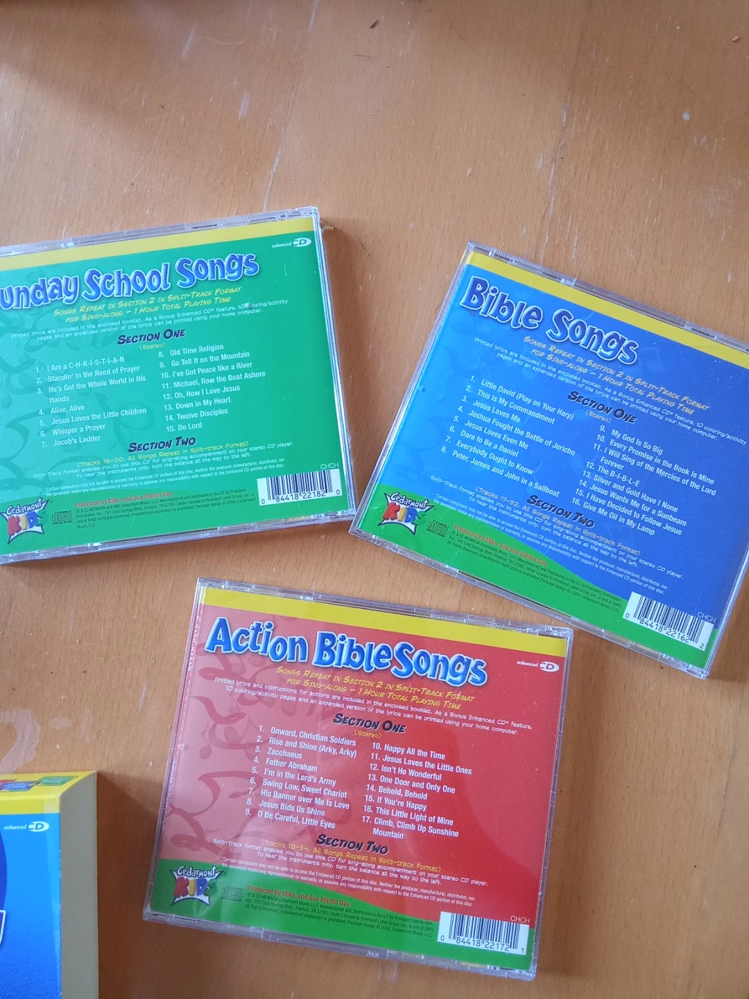 Collection of 3 Christian Kids Music CDs - photo 2