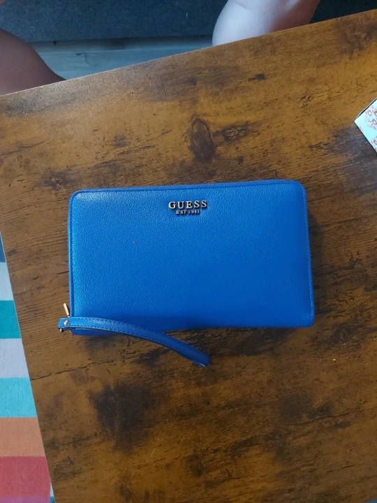 Blue Guess Wallet