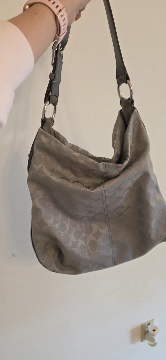 Coach Signature Monogram Shoulder Bag - photo 2