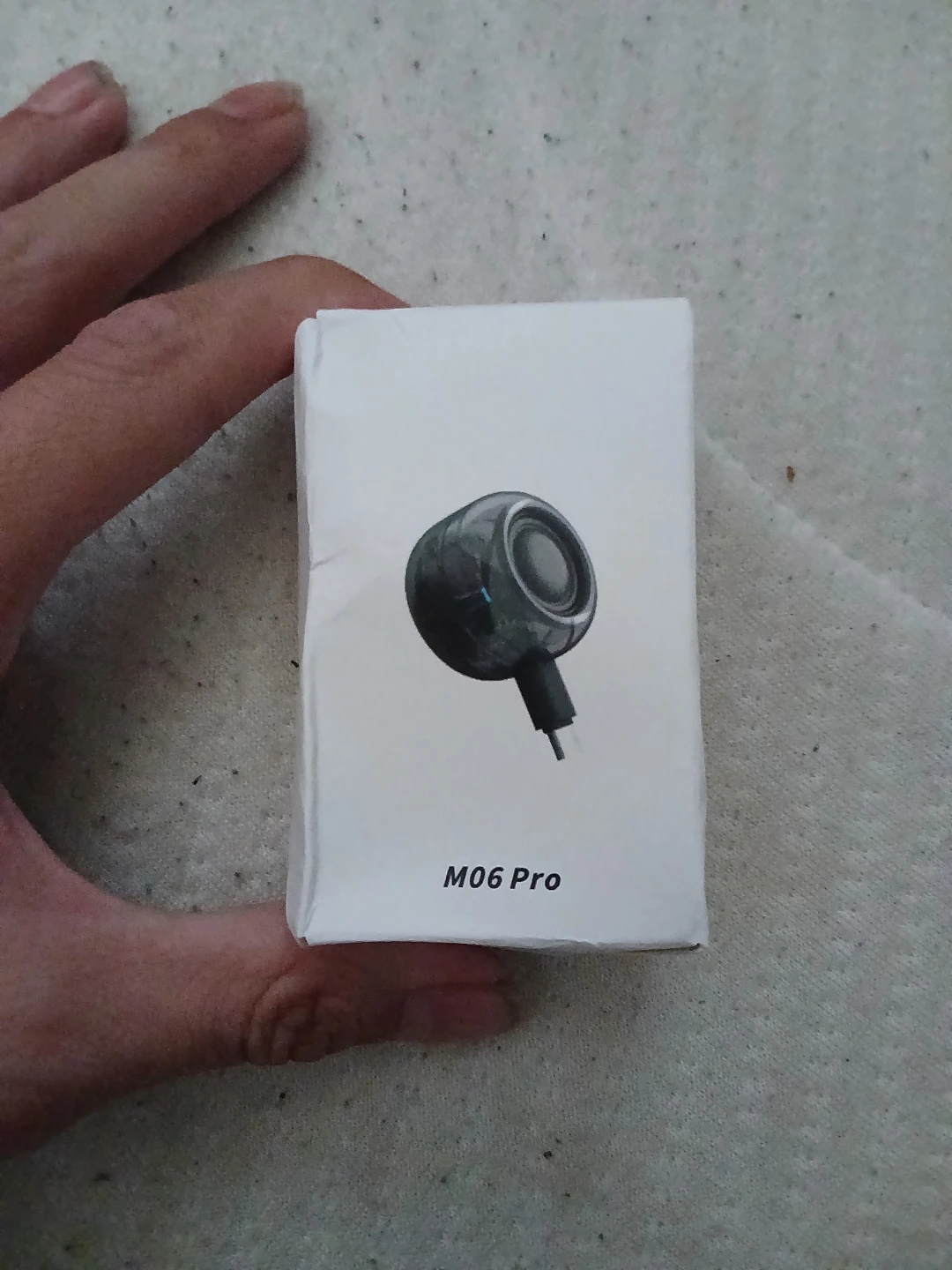 Translucent Black M06 Pro Plug-in Speaker