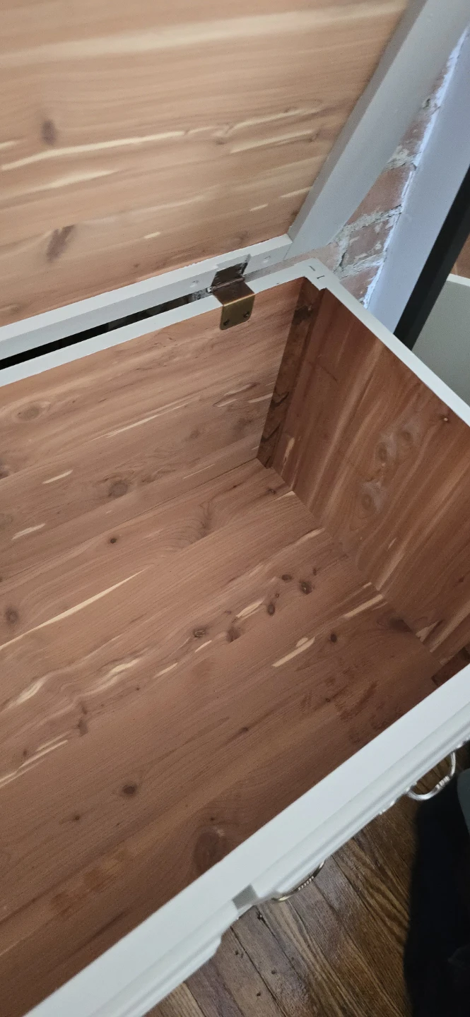 Custom made cedar storage chest - photo 3