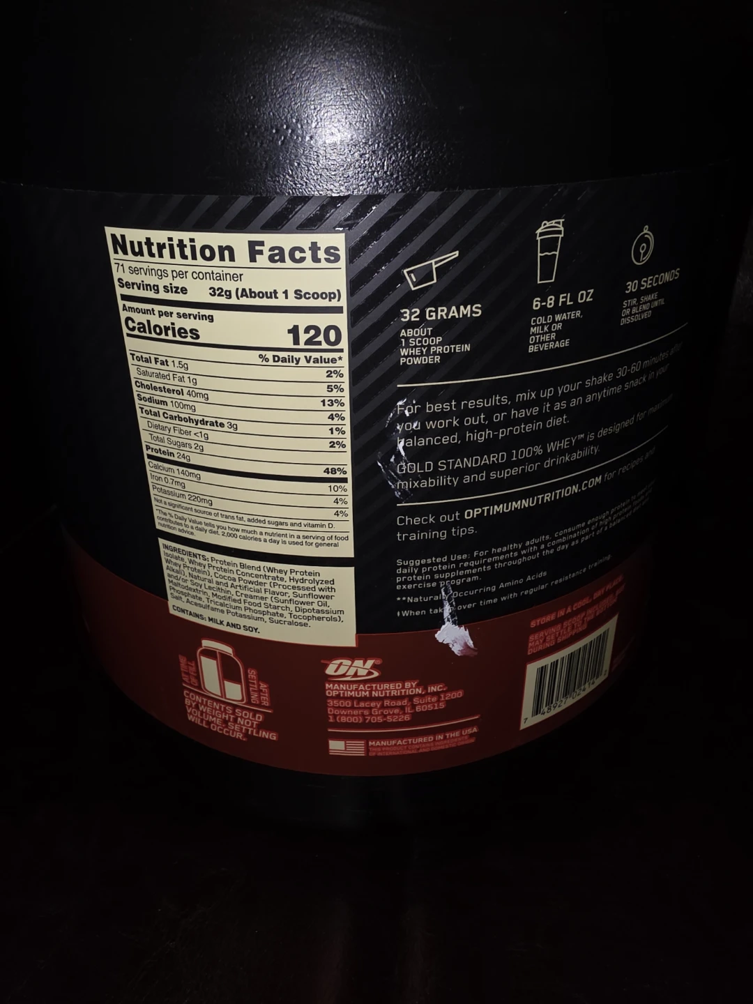 Optimum Nutrition Gold Standard 100% - photo 3