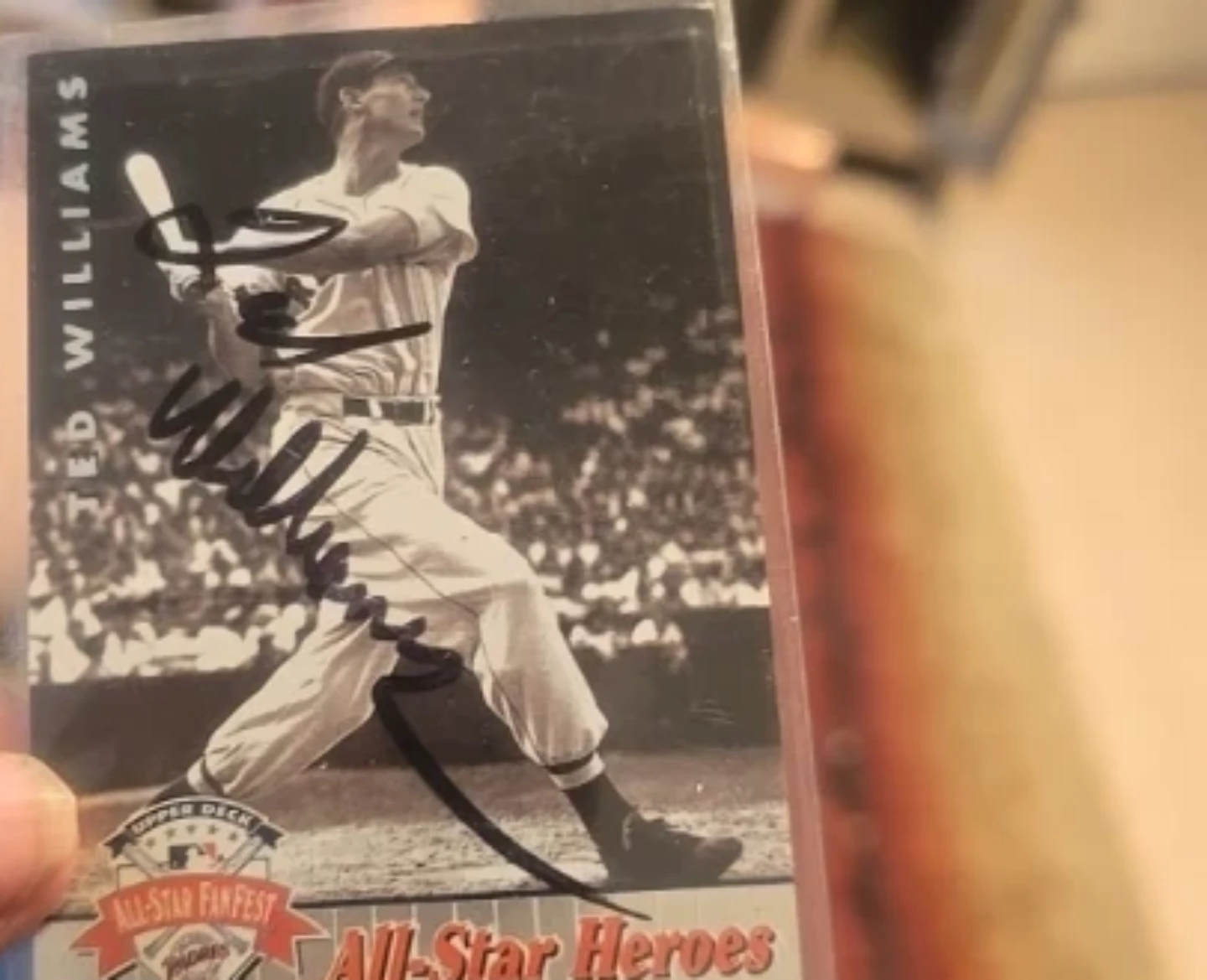 Ted Williams 1992 Upper Deck Baseball Card - photo 2