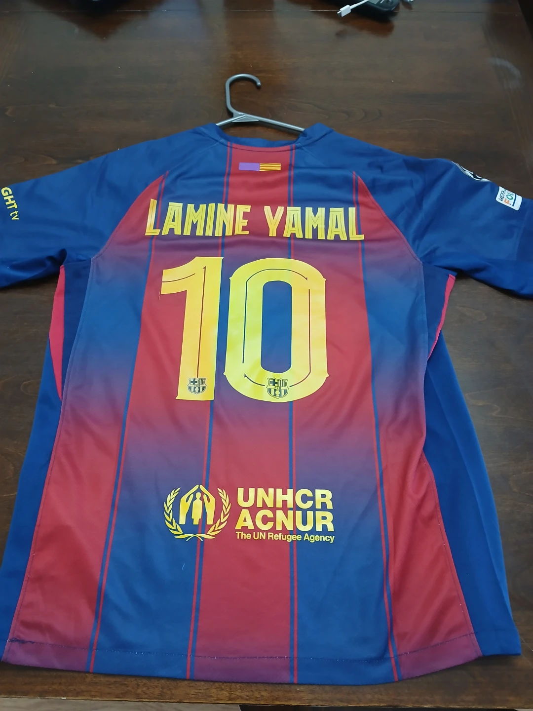 Lamine Yamal Barcelona Jersey 25/26 Size Medium