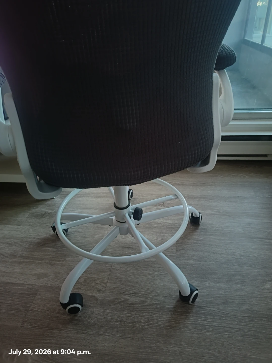 Comfortable grey office chair - photo 4