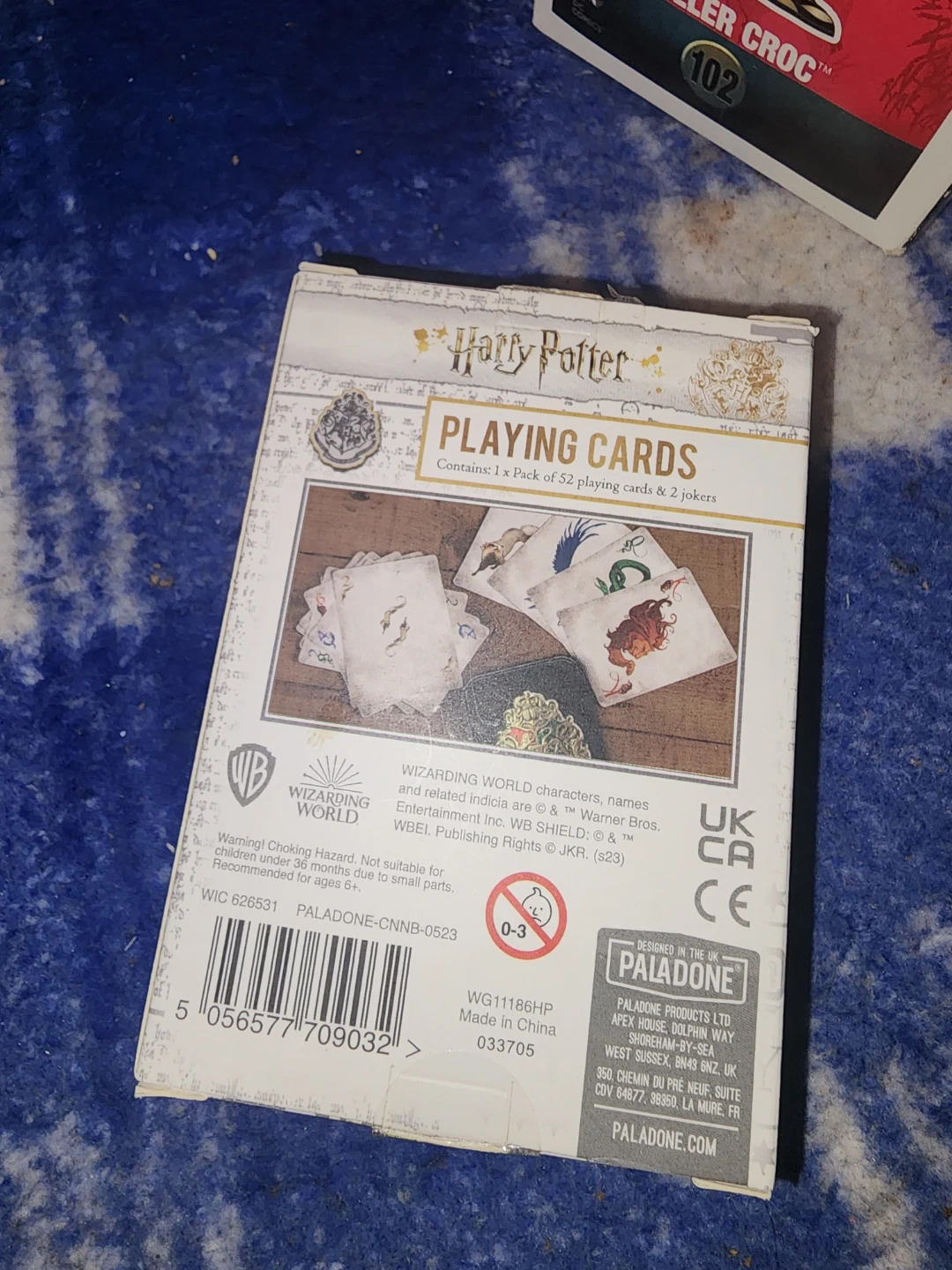 Harry Potter Hogwarts Playing Cards - 1 Set - photo 2