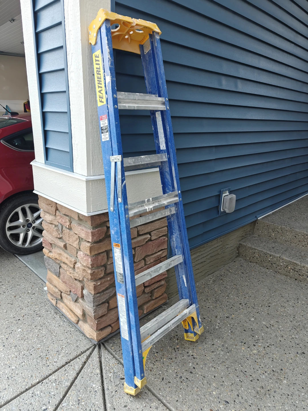 Featherlite A-Frame Ladder - photo 2