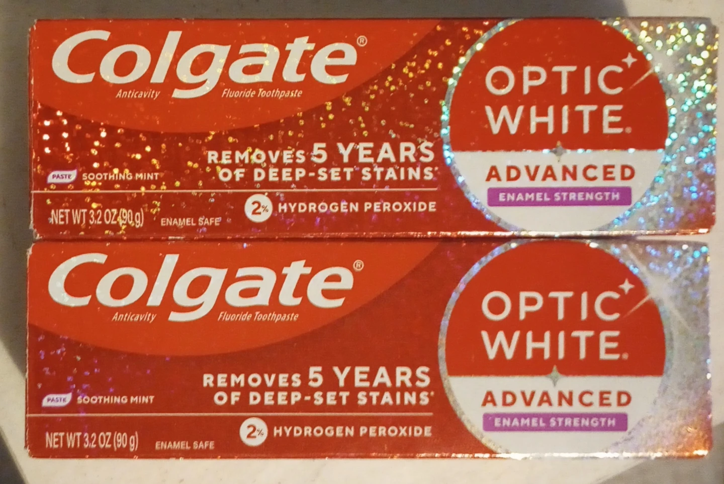 Colgate Optic White Enamel Strength Toothpaste - 4 for $12 - photo 2