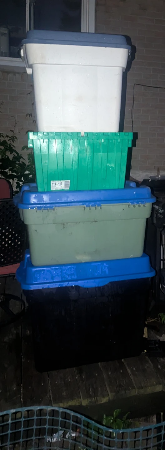 Stackable Storage Totes