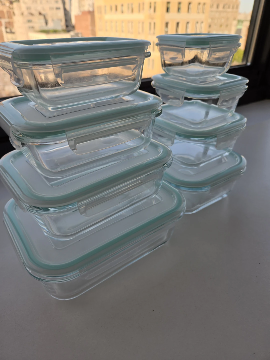 Glass Food Storage Containers with Lids