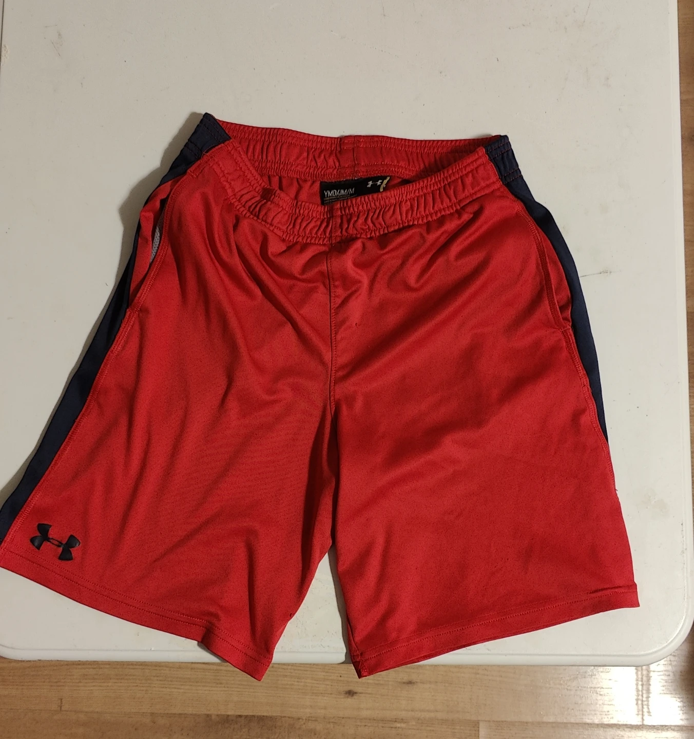 Under Armour Red Athletic Shorts