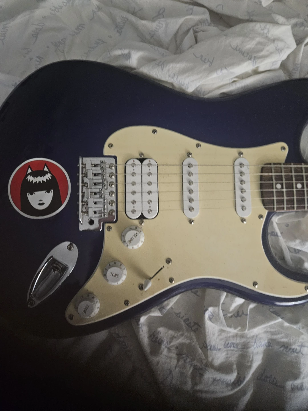 Fender Squier electric guitar - photo 2