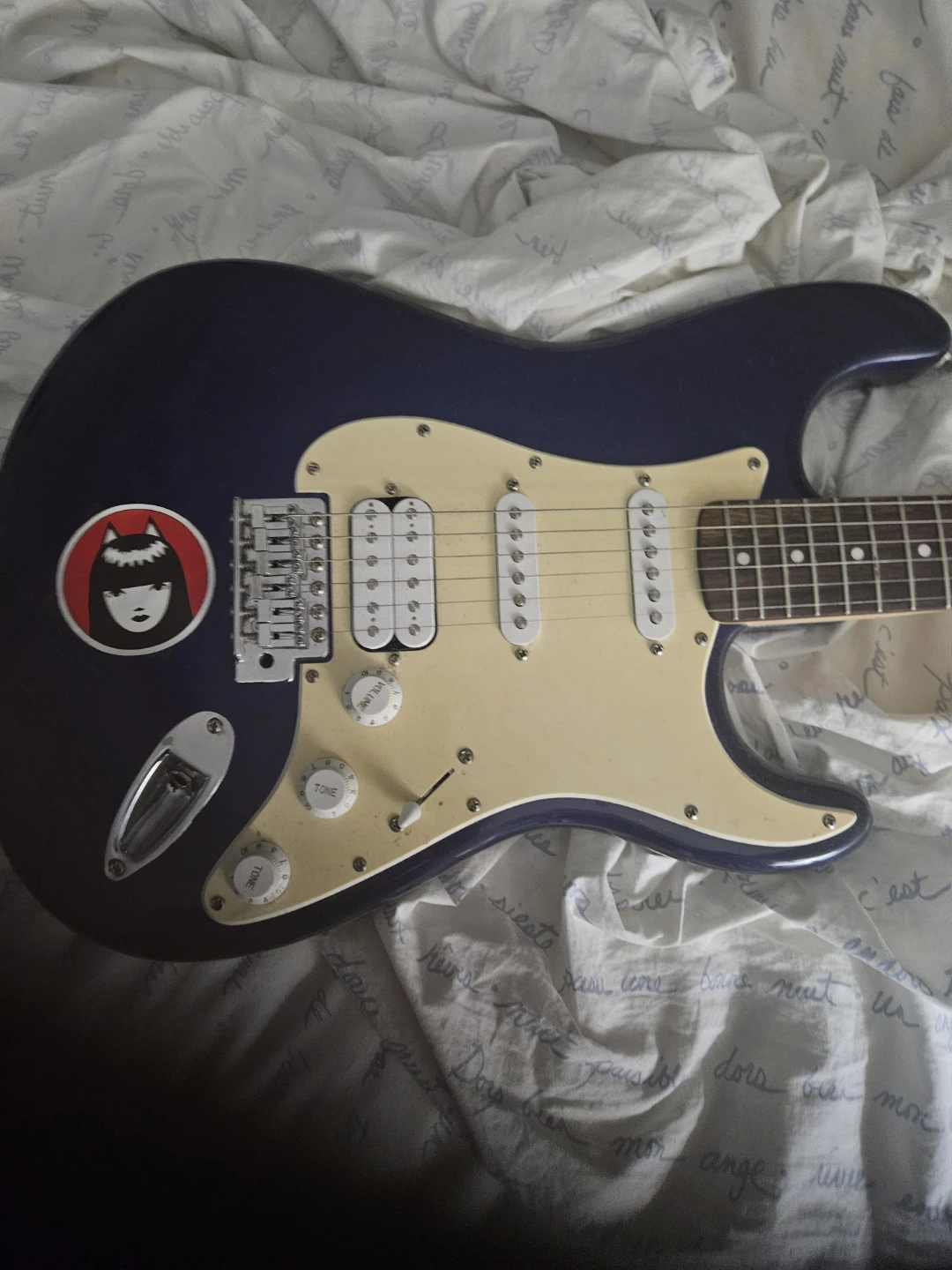 Fender Squier electric guitar - photo 3