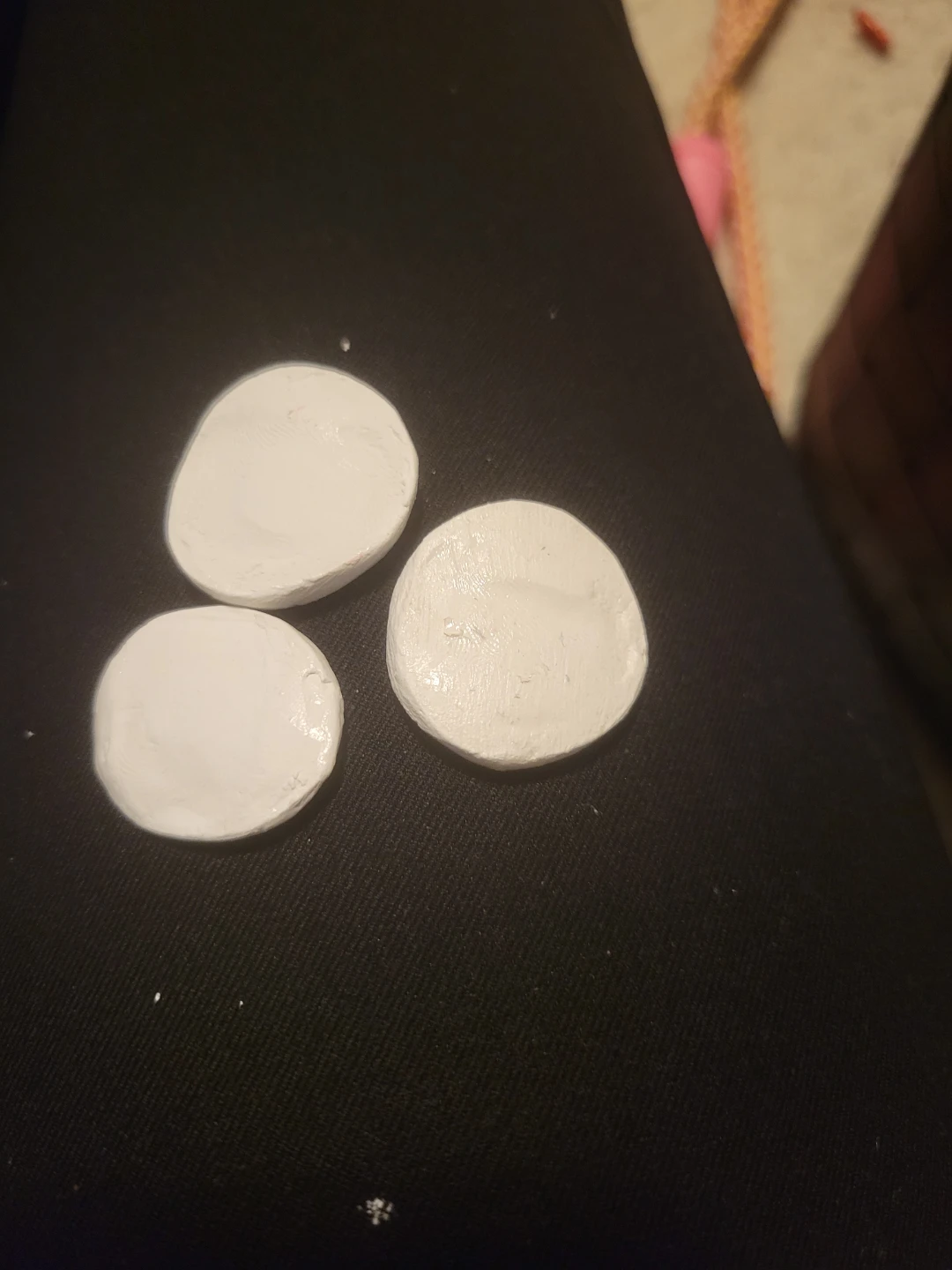 Handmade clay worry stones (set of 3) - photo 5