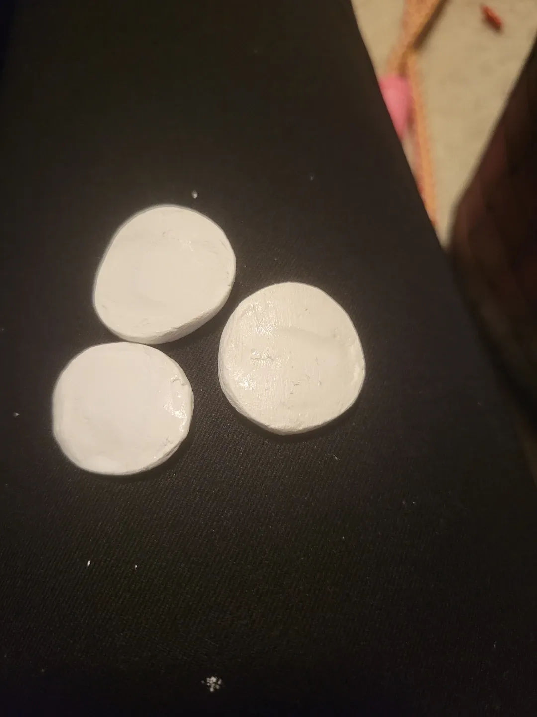 Handmade clay worry stones (set of 3) - photo 5