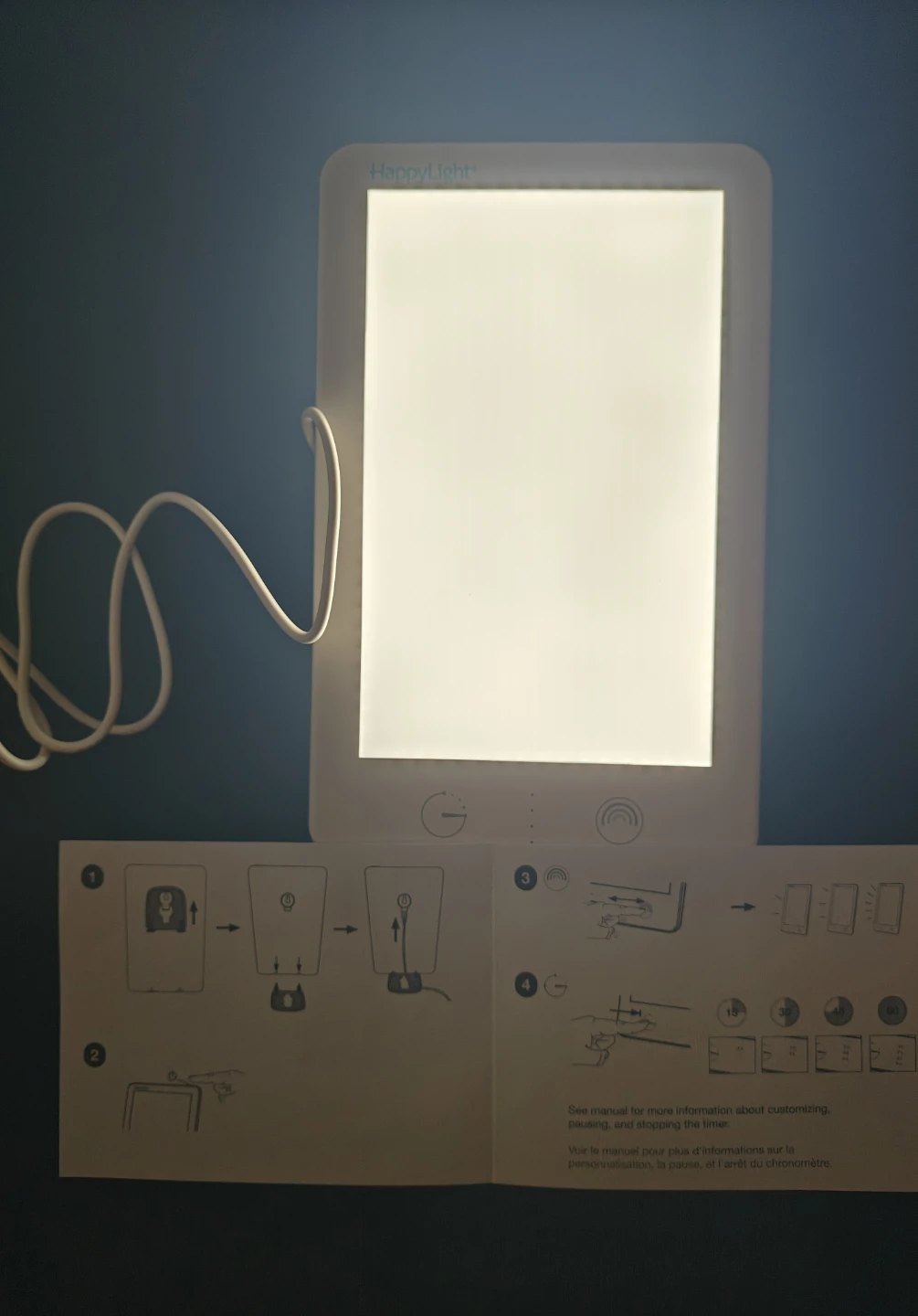 Like New - Light Therapy Lamp - HappyLight Lumi Plus LED Light - photo 3